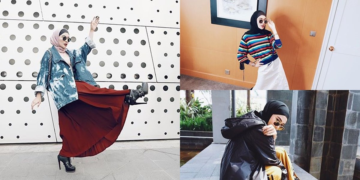 Formerly Attached to Hot and Eccentric Image, Check Out 9 Latest Photos of Indah Dewi Pertiwi Who is Now Stylish with Hijab