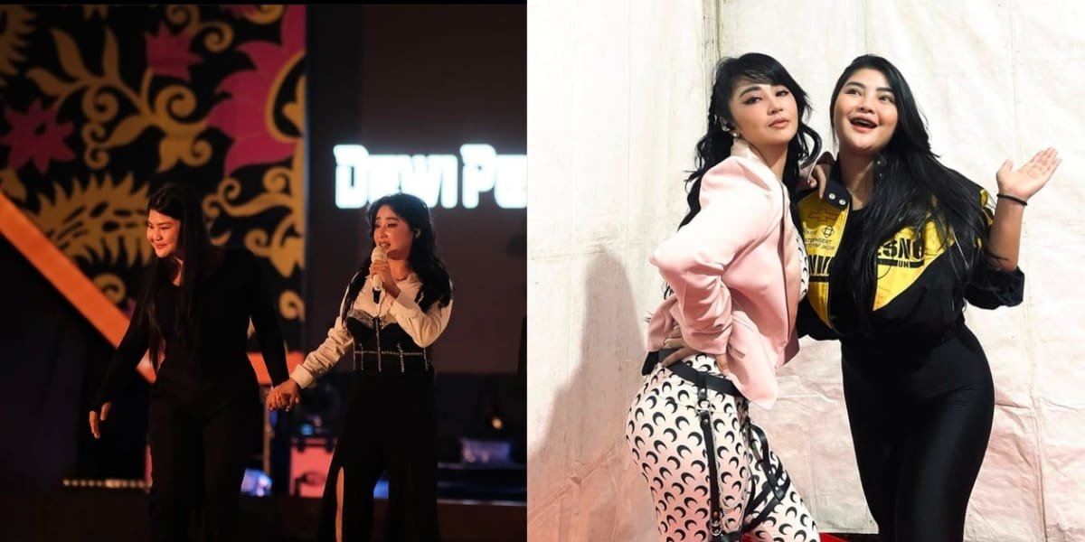 Former Enemies, 8 Photos of Dewi Perssik Performing with Rosa Meldianti - Netizens: What is Meldi Doing There?