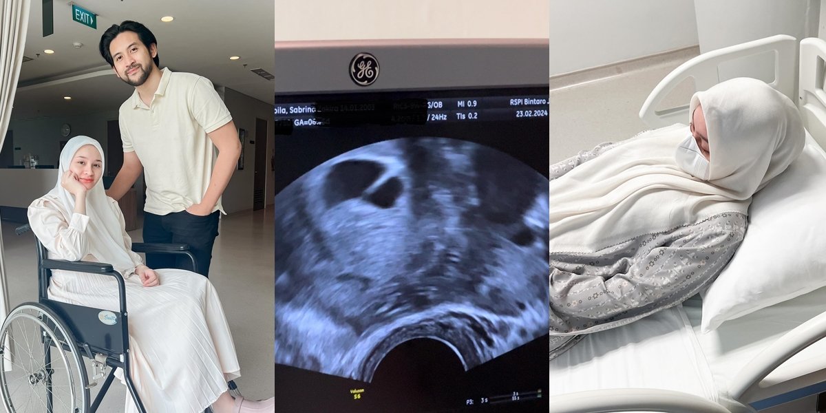 Once Viral Because of Young Marriage, 9 Photos of Sabrina Sosiawan Announcing Miscarriage - Previously Declared Pregnant with Twins