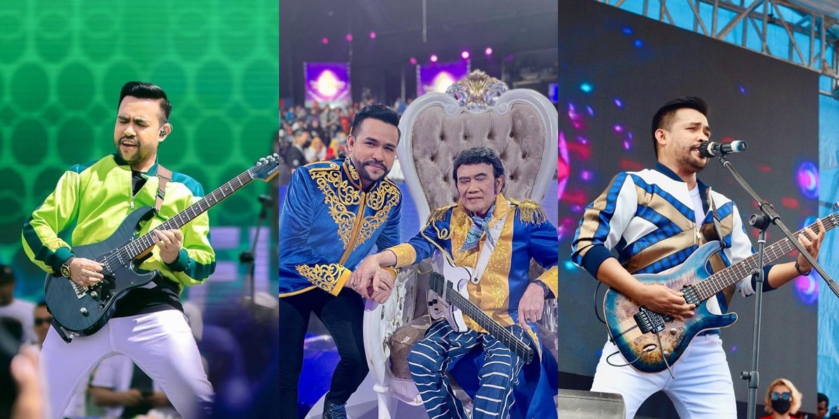 Former Band Guitarist, 10 Photos of Fildan Rahayu Performing While Playing Guitar - Rhoma Irama's Successor?