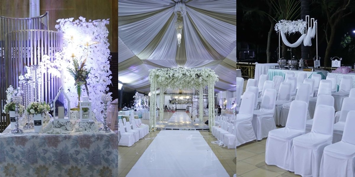 Ega Noviantika and Rafly Will Soon Get Married, Here's the White-themed Decoration