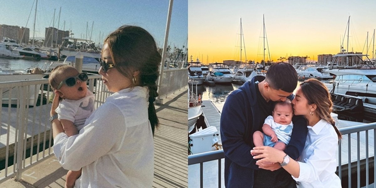 Enjoying a Day Without a Babysitter, Here are 7 Photos of Nikita Willy Taking Care of Baby Izz While Looking Gorgeous in California - Looking Cool with Her Favorite Sunglasses