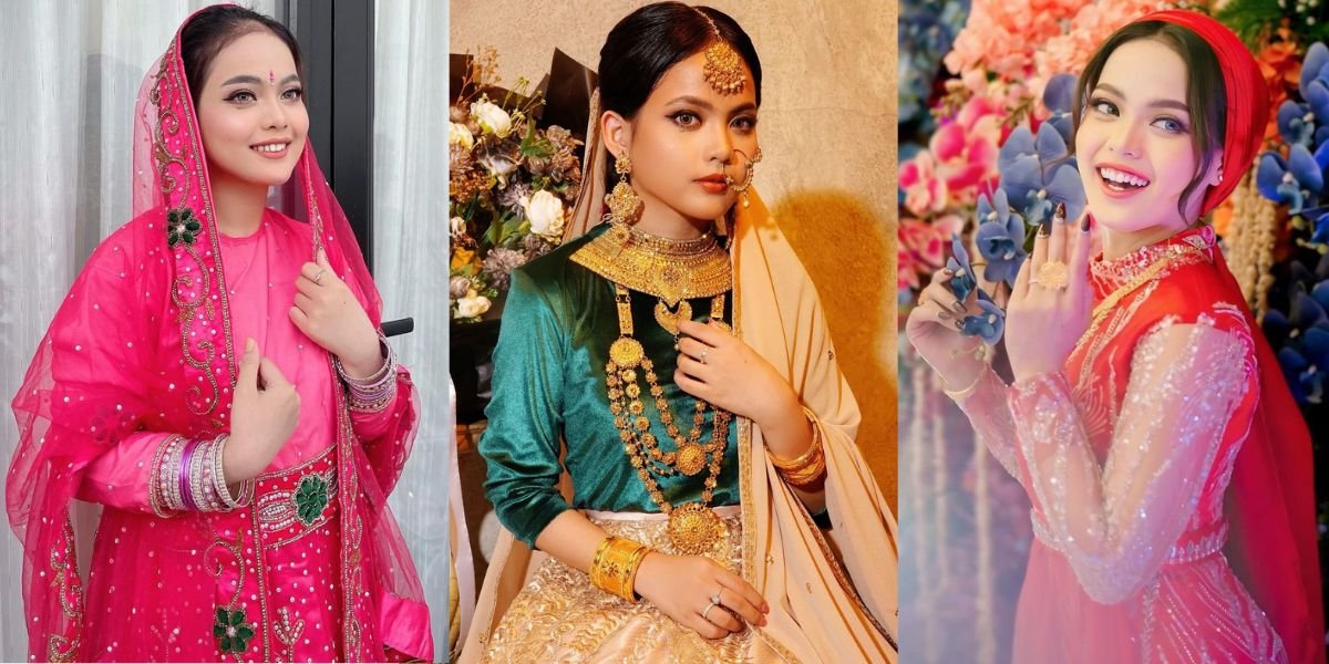 Hardcore Bollywood Fans! 8 Fascinating Photos of Putri Isnari in Colorful Indian Sarees
