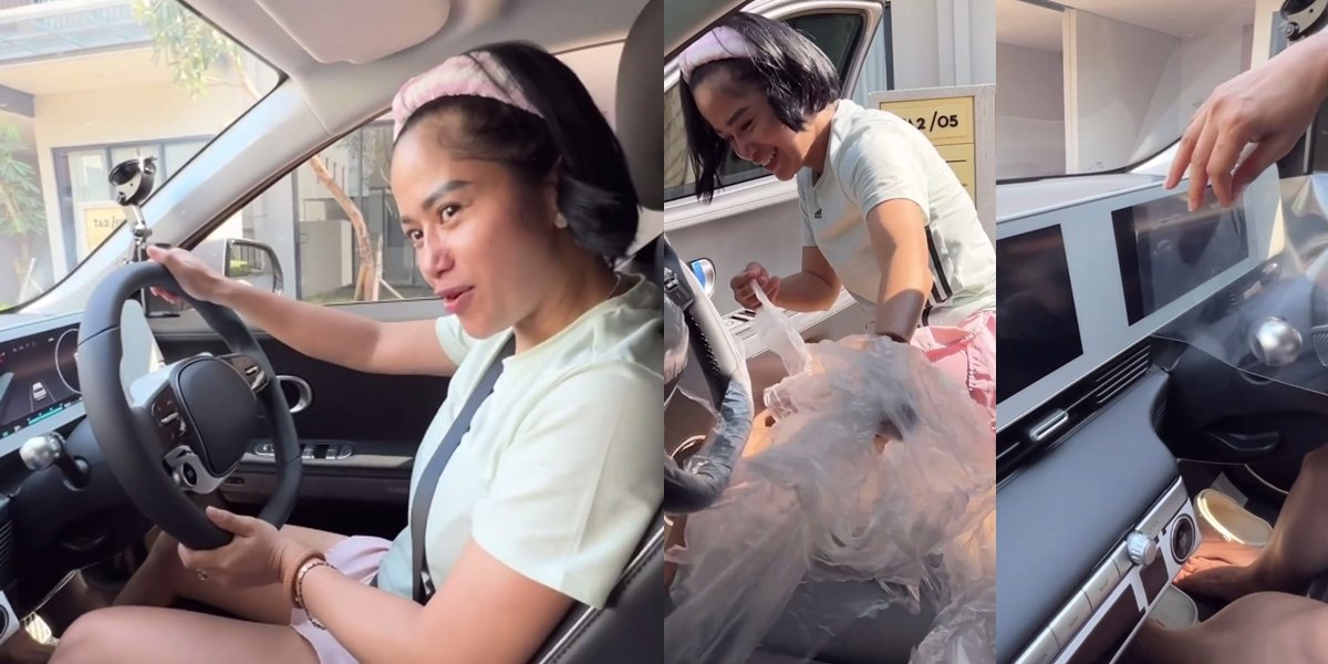 Farida Nurhan Unboxing New Luxury Car, Reminiscing About Washing Employer's Car When She Was a Domestic Worker - Didn't Expect to Be Able to Buy One Herself