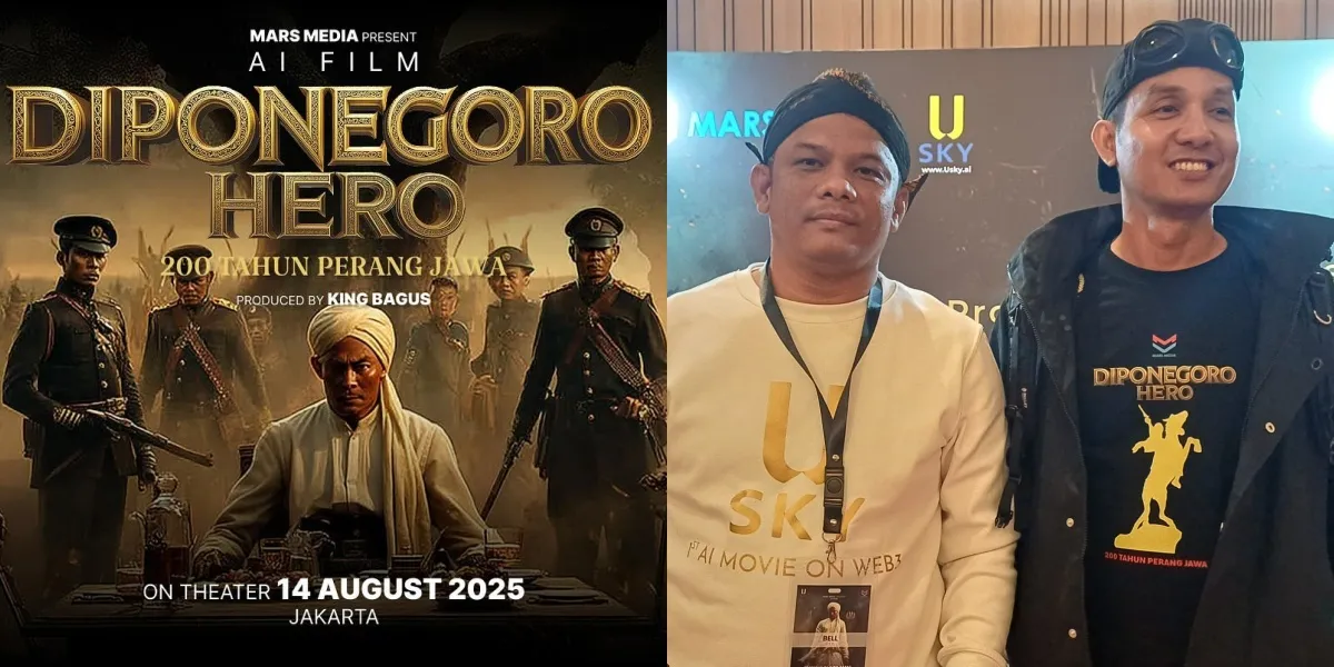 AI Film 'DIPONEGORO HERO: 200 YEARS OF JAVA WAR' Produced in a Month with a Budget of Rp 200 Million