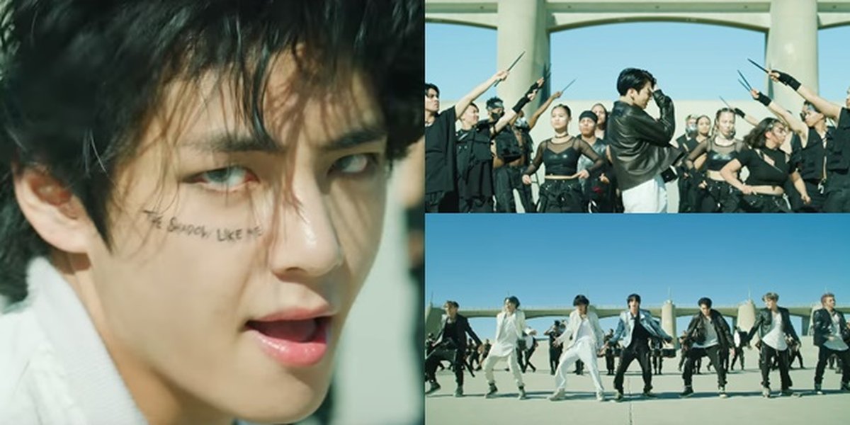 PHOTO: 8 Facts about BTS' Latest Music Video 'ON': Achieving All-Kill - V BTS Gets Face Tattoo