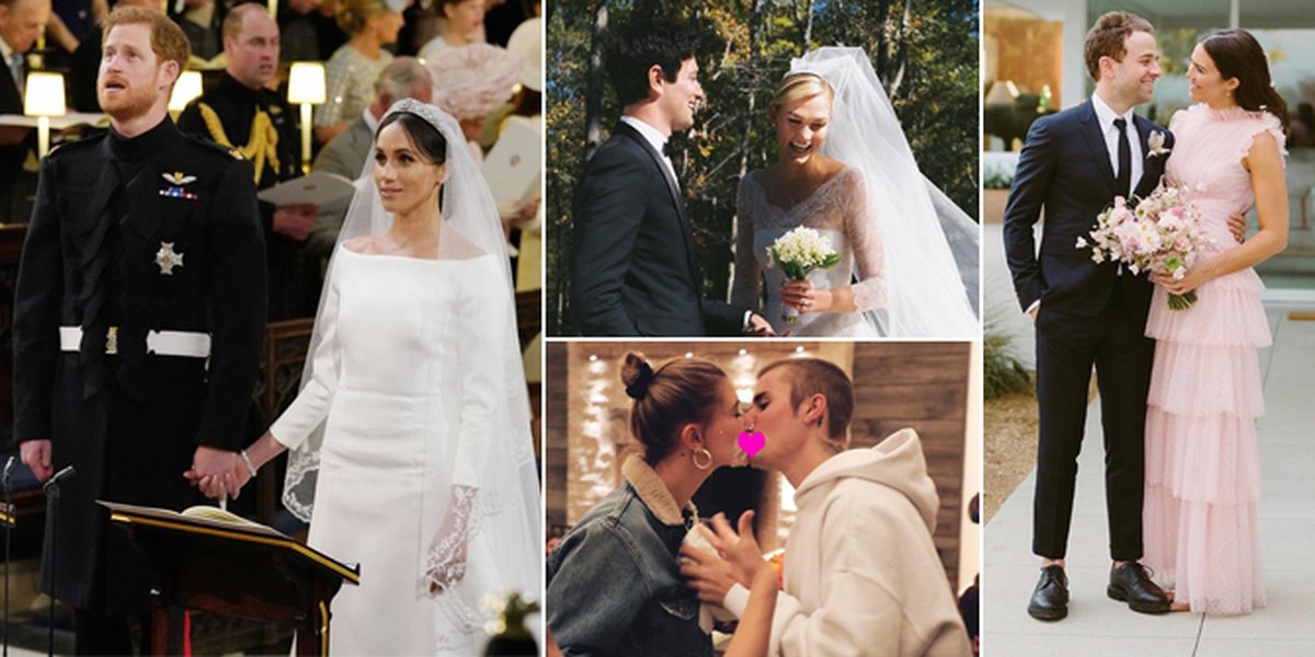 PHOTO: 9 Celebrity Couples Who Got Married in 2018, So Romantic!