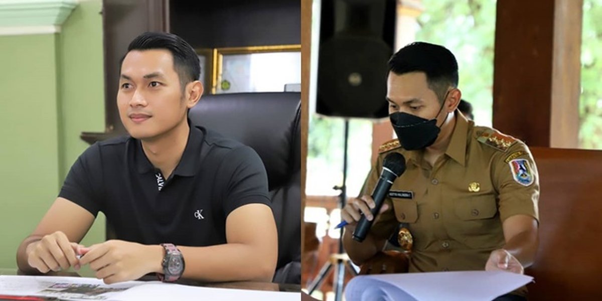 Foto Aditya Halindra, Handsome and Still Single Tuban Regent, Goes Viral Again After Video Showing His Devotion to His Mother