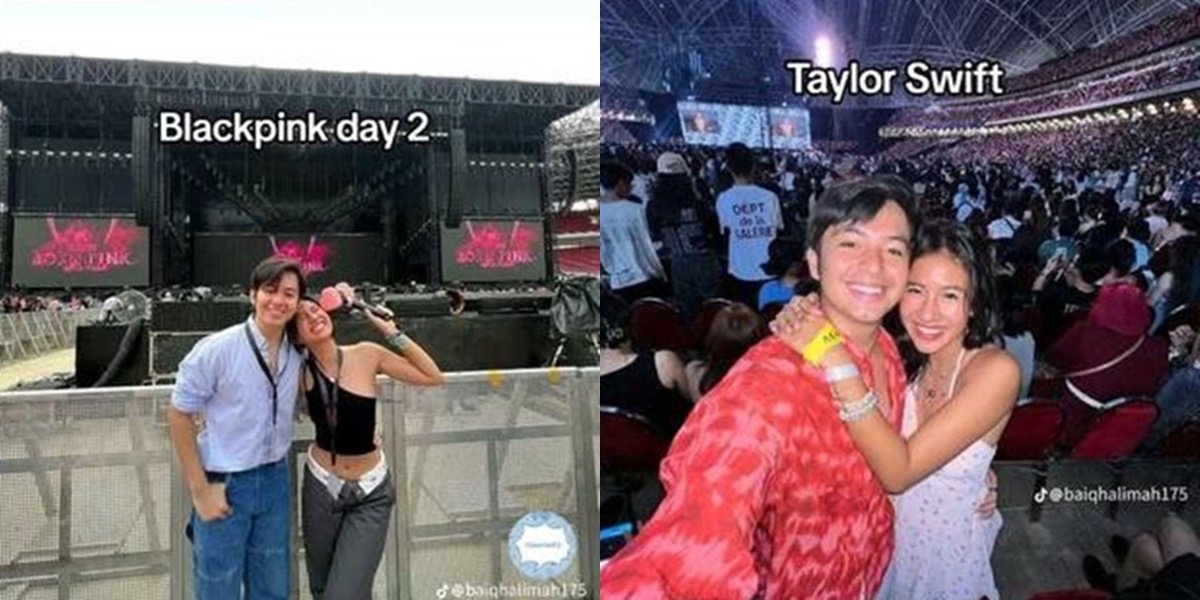 Angga Yunanda and Shenina Cinnamon Concert Date from BLACKPINK to Taylor Swift, Frequency and Wealth
