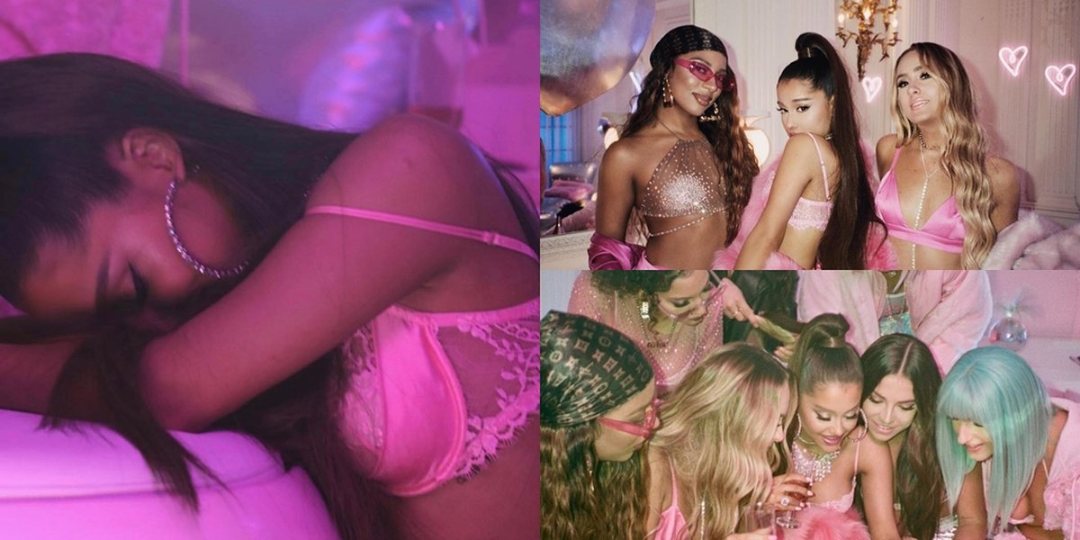 PHOTO: Ariana Grande Gives a Glimpse of the Scene in Her New Song, 7 Rings