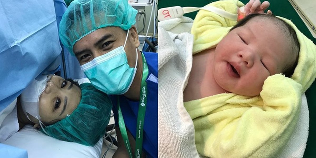 Photo of Baby Rebekah, Choky Sitohang's Third Child Born on a Beautiful Date