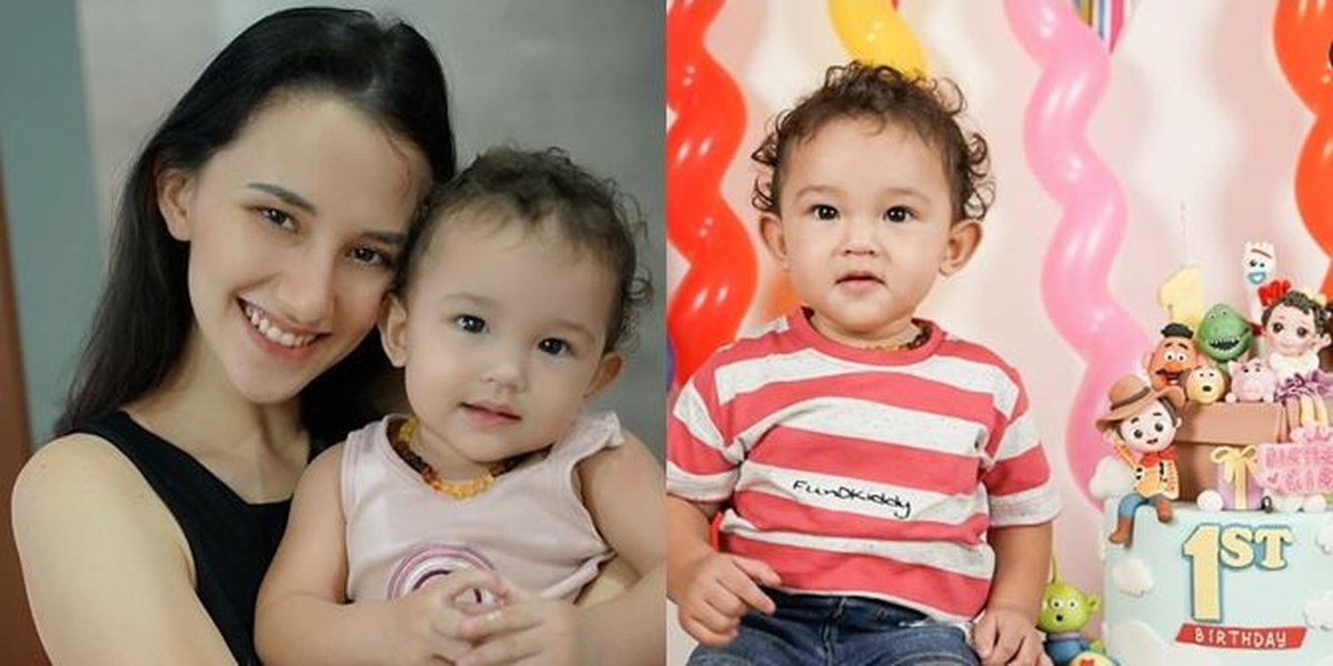 Foto Baby Rose Putri Dahlia Poland and Fandy Christian, The Adorable One with Curly Hair