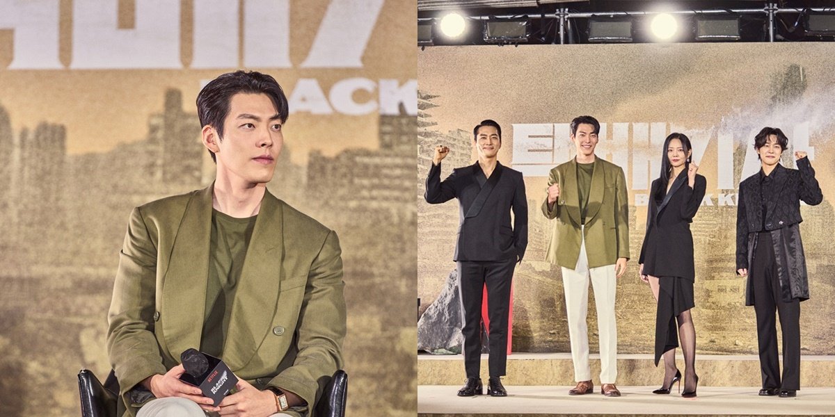Photos of Drama Star 'BLACK KNIGHT' at Press Conference, Song Seung Heon Invites Kim Woo Bin and Esom for Selfie