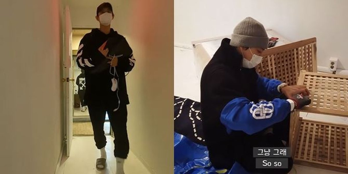 Chanyeol EXO Decorates NNG Studio, Talented as a Furniture Craftsman