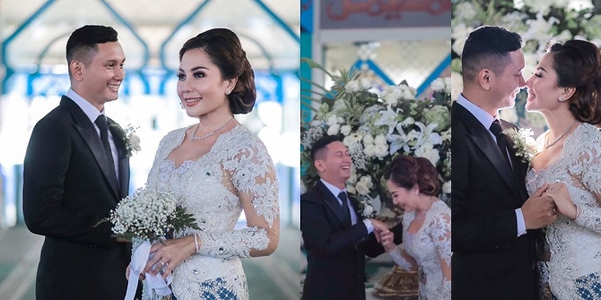 PHOTO Detail of Emma Waroka's Wedding - Bagoes Soeharto, Intimate Despite 18-Year Age Difference