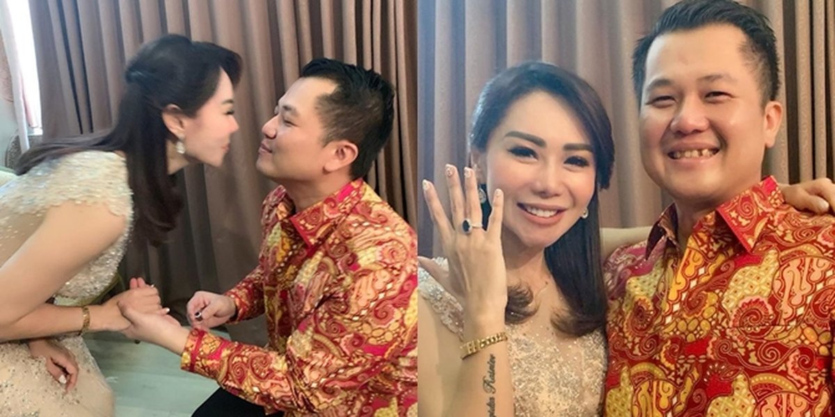 PHOTO: Femmy Permatasari Proposed with a Ring Similar to Lady Diana's