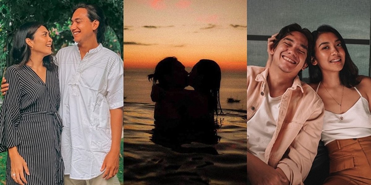 Photos of Adipati Dolken and Canti Tachril 6 Months After Marriage, Unashamedly Showing Affection While Kissing!