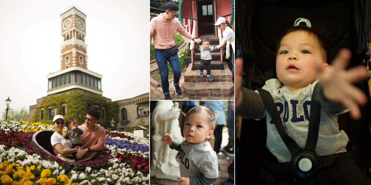 Baby Issa, Nikita Willy's Son, in Adorable Photos During Spring Break Vacation in Japan!
