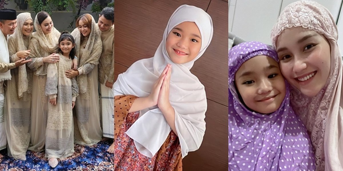Photos of Bilqis, Ayu Ting Ting's Daughter during Ramadan, Successfully Fasting for One Month Making Her Mother Proud