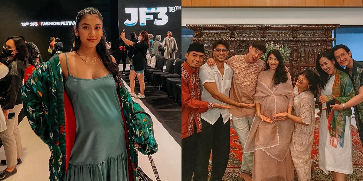 Photos of Canti Tachril, Adipati Dolken's Wife, Showing a Growing Baby Bump, the Beautiful Aura of the Pregnant Woman is Praised as Even More Charming