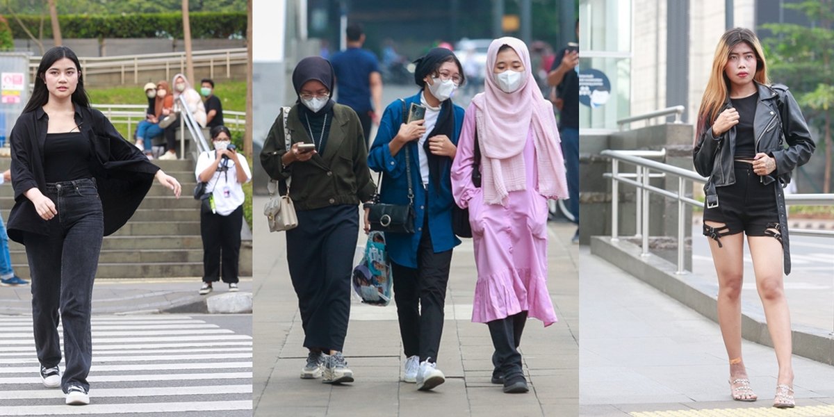 Photos of Unique Phenomenon 'Citayam Fashion Week' that is Viral, Attracting Government and Japanese Media Attention - Boosting Traders' Sales Tripled