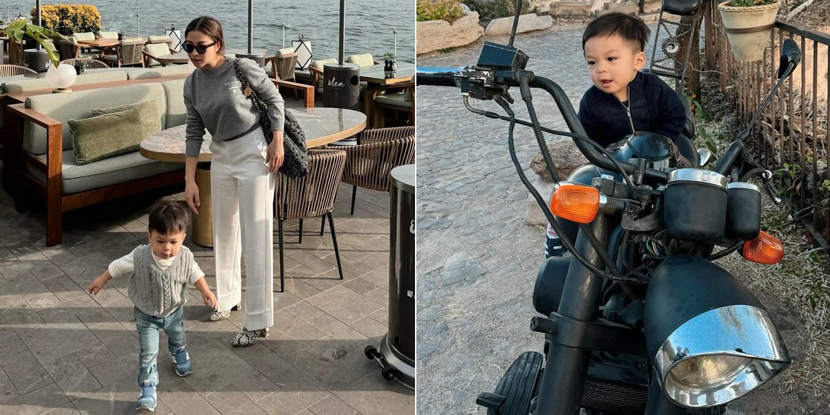 Photos of Handsome Baby Issa with Nikita Willy on Vacation in Turkey, Already Stylish Since Baby