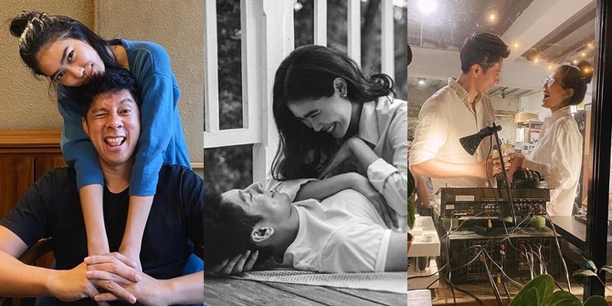 Photos of Alika Islamadina's Intimacy with Her Rarely Seen Fiancé, From Pre-wedding to a Date at a Music Store