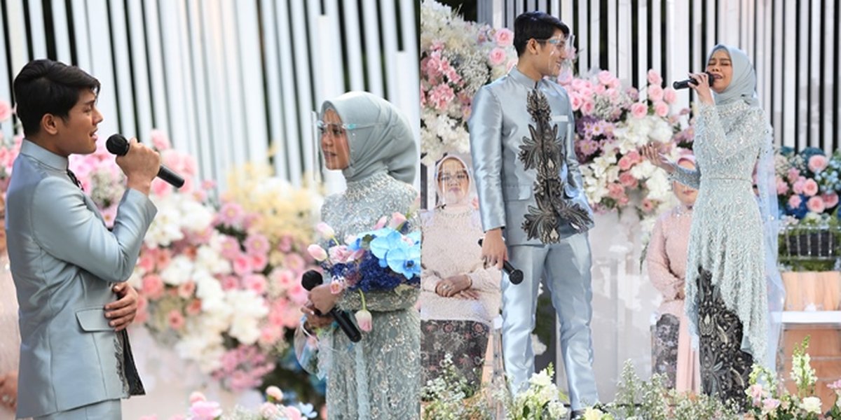 Photos of Lesti and Rizky Billar Singing to Each Other, So Intimate in Giving Loving Glances