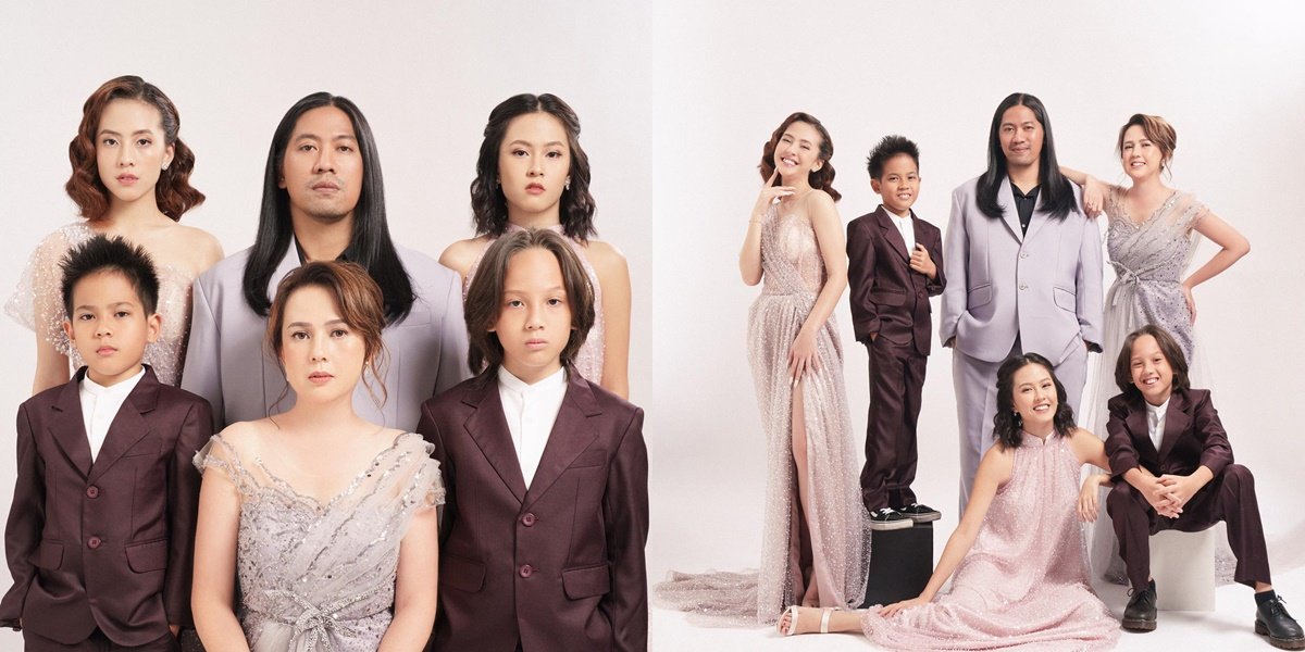 Photoshoot of Adhisty Zara's Family, Harvesting Praise Because They All Look Good - Her Mom Looks Forever Young