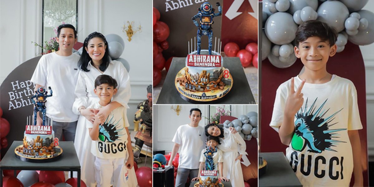 Photos of Abhirama's Birthday Celebration, Nindy's Handsome Son who is now 8 Years Old