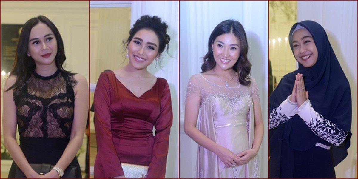 PHOTO: Elegant Style of Celebrities at Baim Wong's Wedding Reception