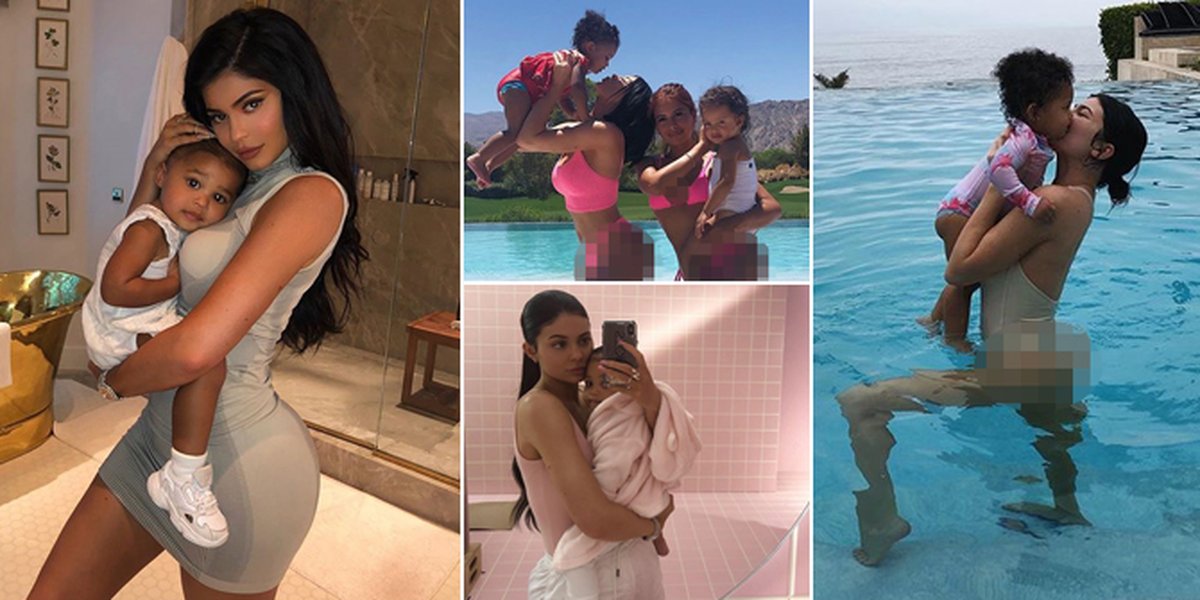 PHOTO: Kylie Jenner's Style When Carrying & Playing with Stormi Webster