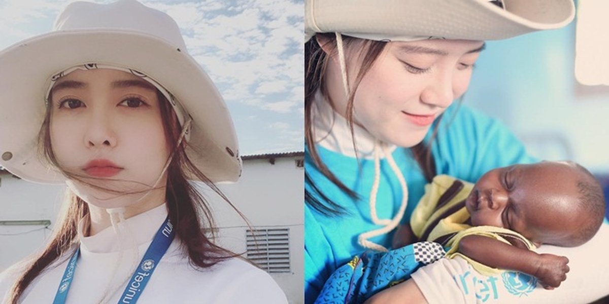 Photo Goo Hye Sun Becomes a Volunteer in Africa, Heart as Beautiful as Her Face