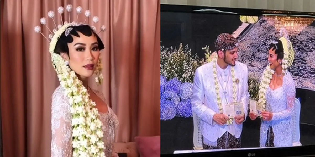Photo of Bambang Aditya Trihatmanto's Wife, Kezia Toemion Before the Akad