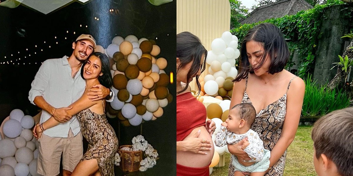 Photo of Jessica Iskandar at Jennifer Bachdim's Baby Shower, Once Again Becomes the Center of Attention for Not Wearing a Bra