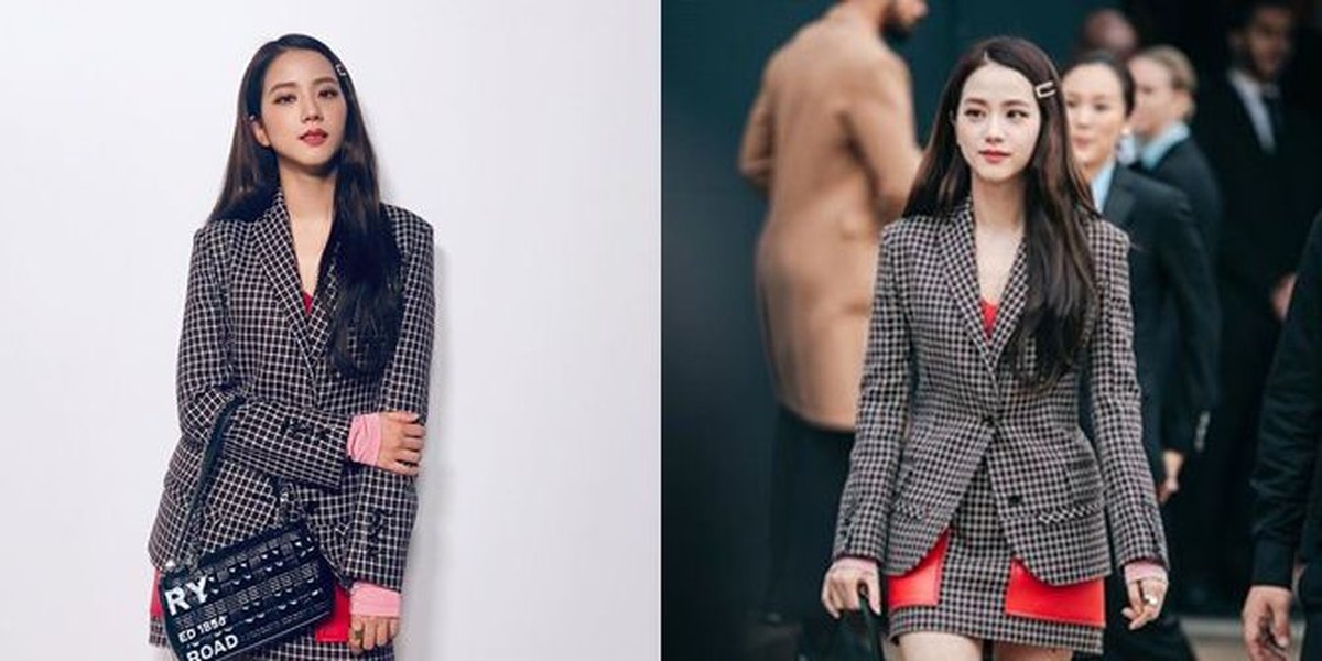 Jisoo BLACKPINK's Photos at Burberry Event, Beautiful and Classy - Sitting Next to Anwar Hadid