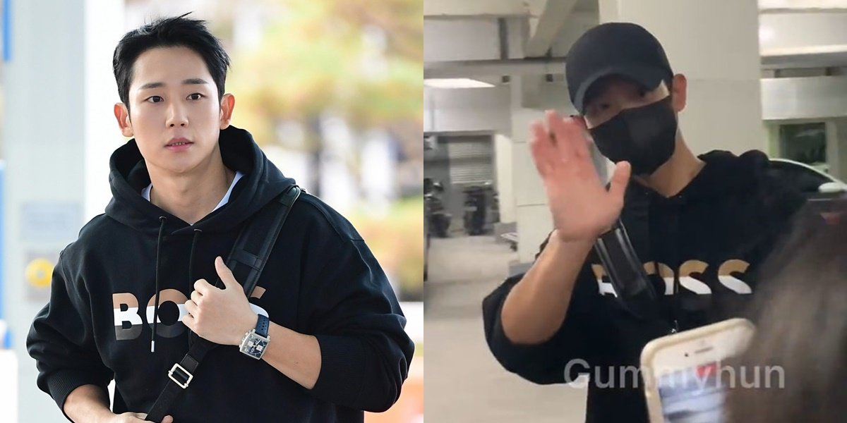 Photos of Jung Hae In at Incheon Airport and Upon Arrival in Bali, Friendly to Fans Even Got into the Wrong Car