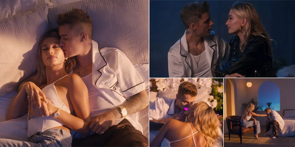 PHOTO: Justin Bieber & Hailey Baldwin Show Their Affection in Latest Music Video