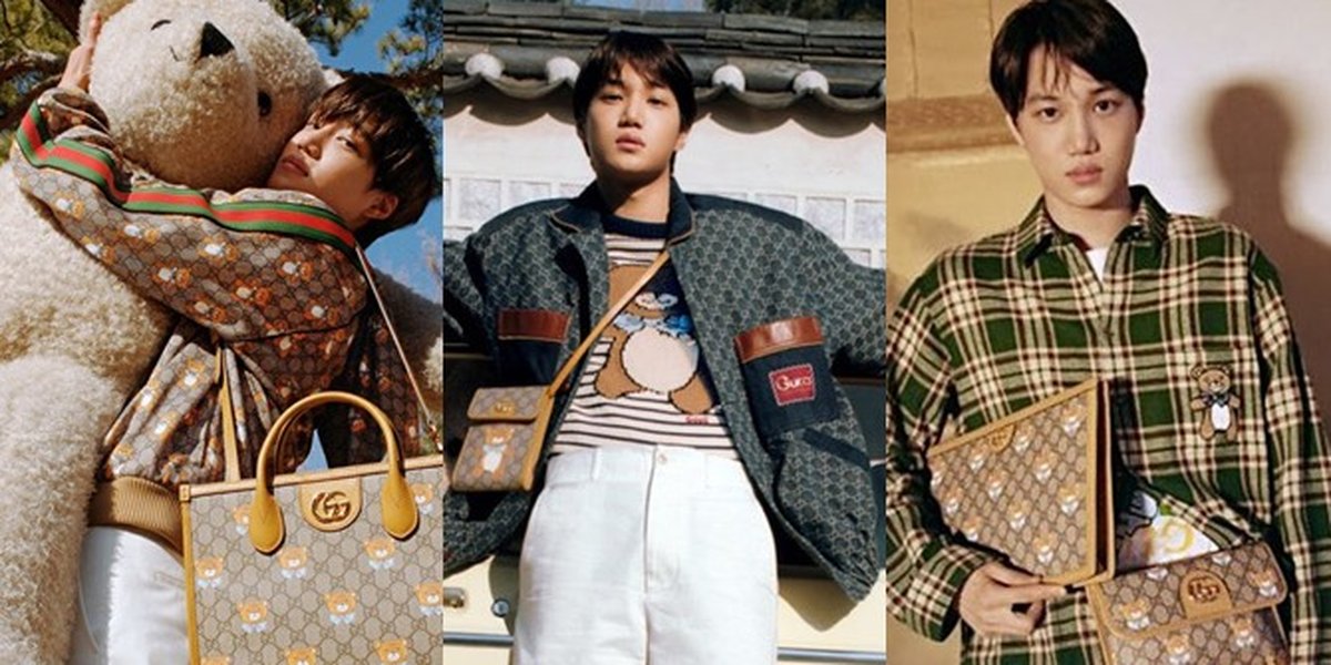 Foto Kai EXO Wearing the Latest Gucci Collection Inspired by Himself and Using His Name, All About Bears!