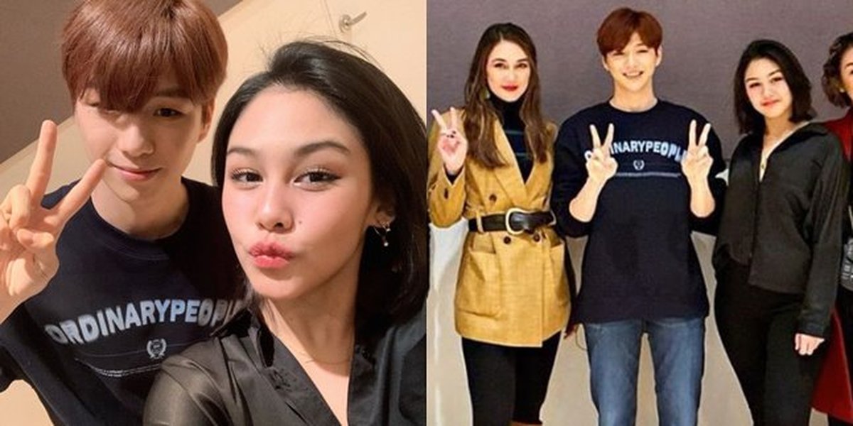 PHOTO: Kang Daniel with Luna Maya and Vanesha Prescilla that is widely discussed