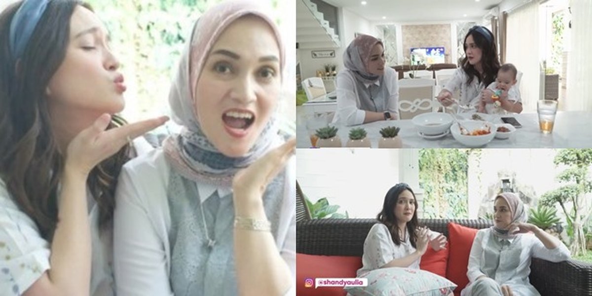 Shandy Aulia and her First Sister Dian's Togetherness Photo, Still Compact Despite Different Religions