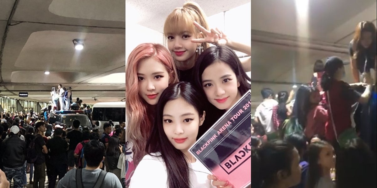 PHOTO: BLACKPINK's Arrival in the Philippines Greeted by Chaotic Fans