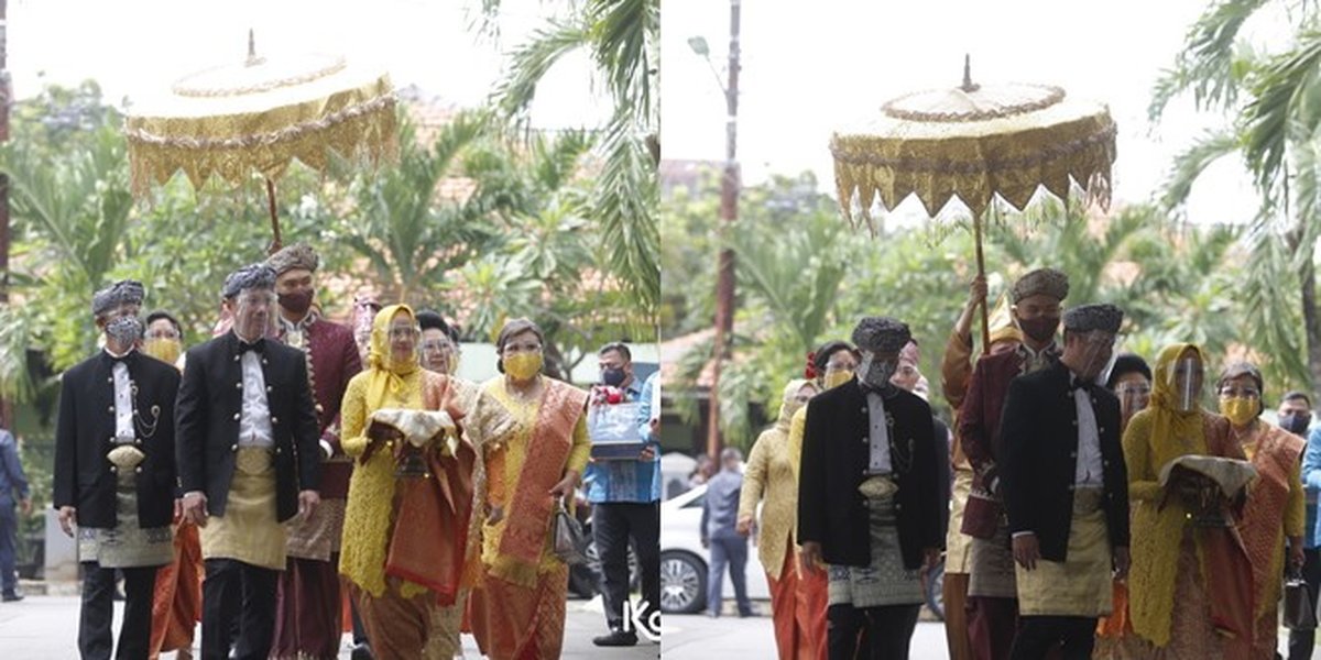 Photos of Indra Priawan and Family's Arrival at Nikita Willy's House Before the Wedding Ceremony, So Handsome!