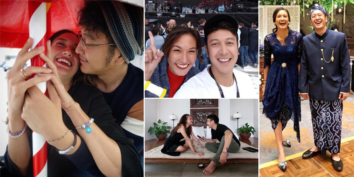 PHOTO: Nadine Chandrawinata & Dimas Anggara's Affection After Marriage