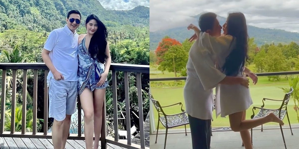 Former Badminton Player Ricky Subagja's Date Photo with His Wife who is 26 Years Younger, Kissing Like a Smitten Teenager