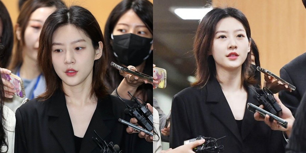 Photo of Kim Sae Ron Attending the Verdict of Drunk Driving Case, Now Says No Financial Problems