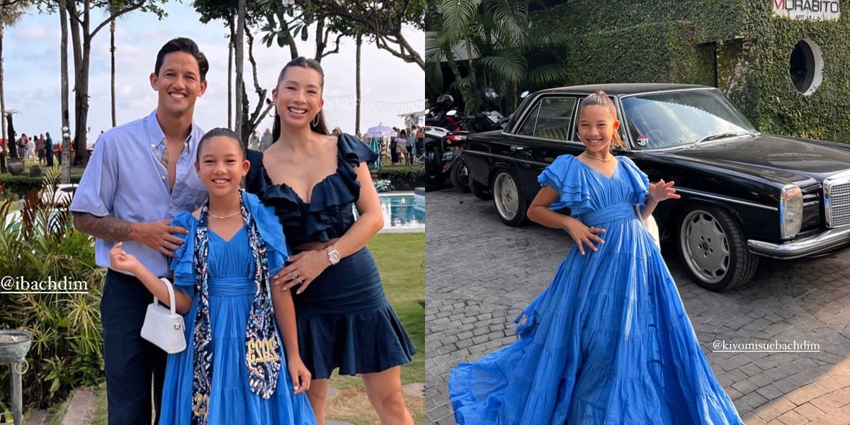 8 Photos of Jennifer Bachdim's Daughter Kiyomi During Graduation, Wearing a Princess Dress and Making Her Parents Proud