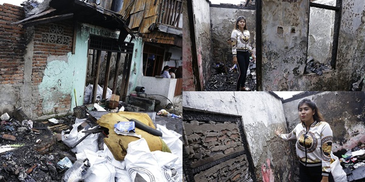 PHOTO Latest Condition of Khori LIDA's House After the Fire, Destroyed!