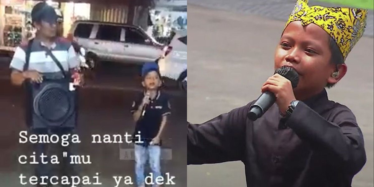 Old Photos of Farel Prayoga Singing in Front of a Mobile Phone Counter, Now Viral Until Meeting the President