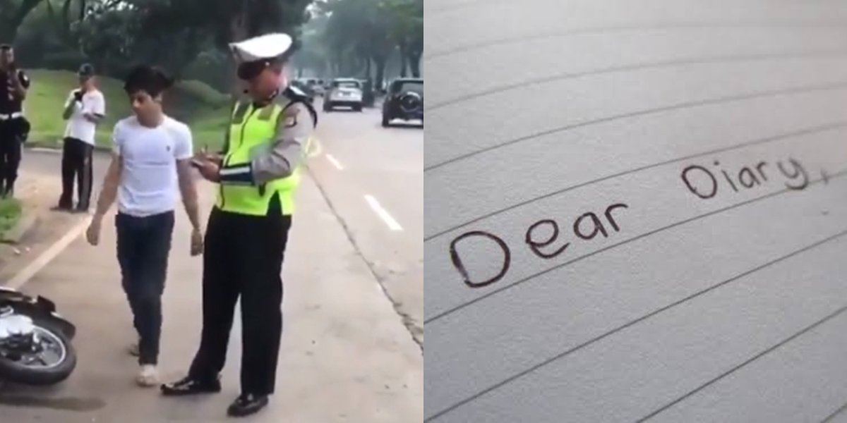 PHOTO: Long Writing, What is the US Traffic Police Writing?